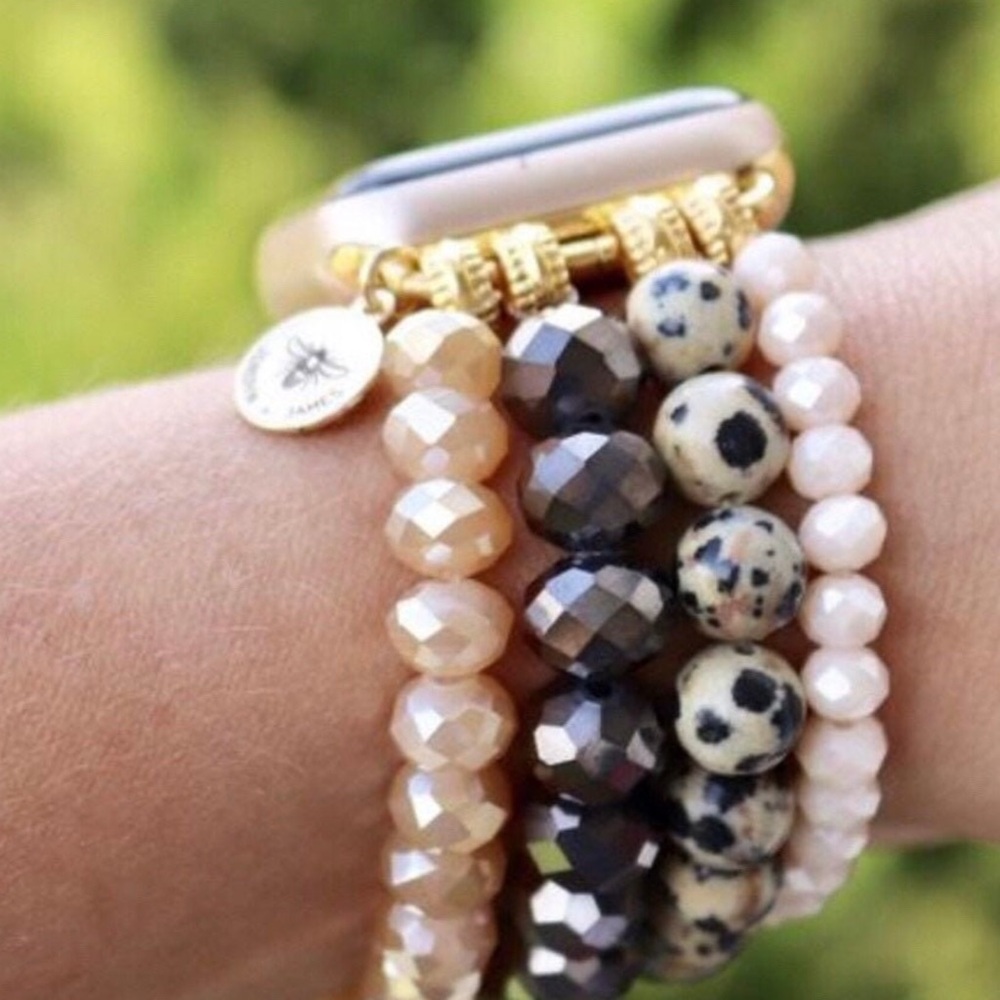 Chic Multi-Beaded Bracelet Set - Picture 3 of 4